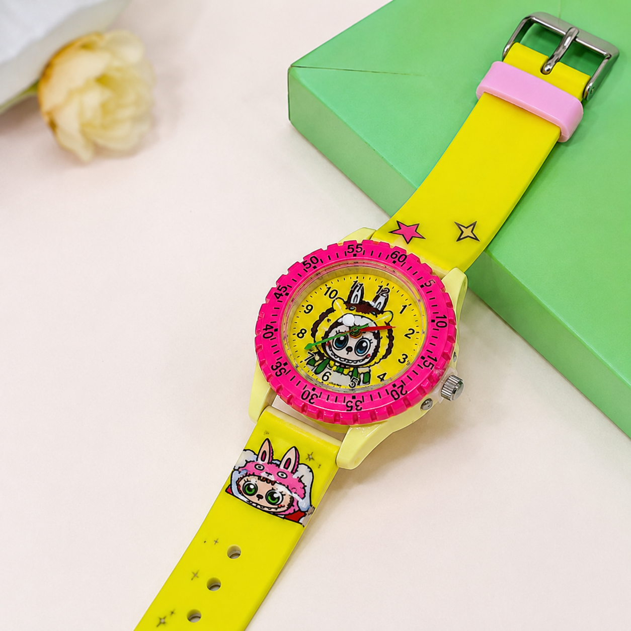 Mehta's Kids Learning Watch – Colorful Cartoon Analog Watch for Girls & Boys