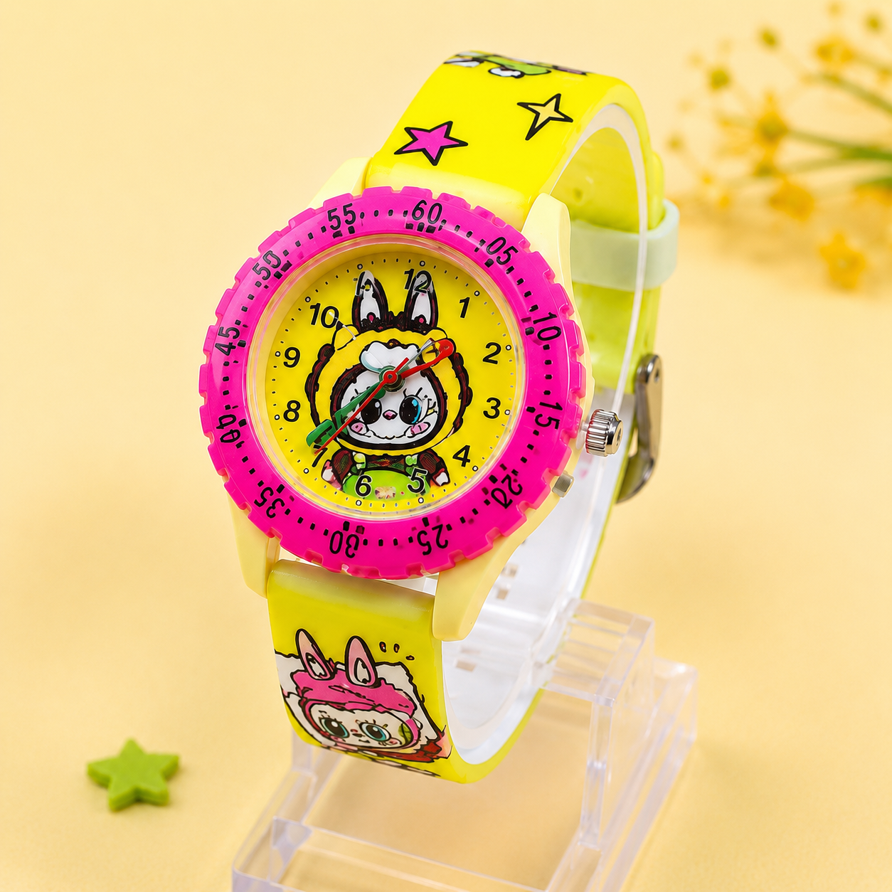 Mehta's Kids Learning Watch – Colorful Cartoon Analog Watch for Girls & Boys